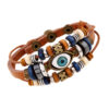3333875106_2118088041 Wholesale Jewelry Beaded Eyes Leather Bracelet