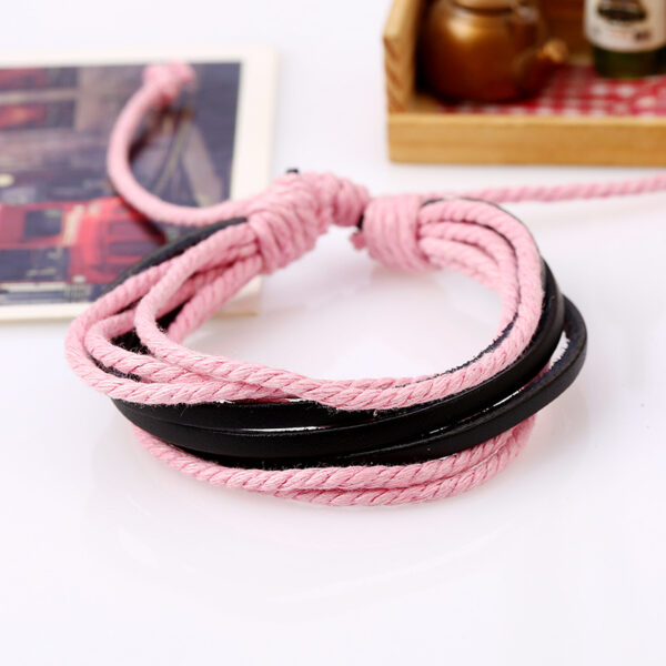 Wholesale Hand Made Multilayer Leather Bracelet