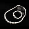 3431133183_2103299325 Wholesale Diamond Pearl Necklace Earrings Bracelet Three-Piece Set