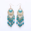 3513337514_173885876 Wholesale Tassel Alloy Drop Earrings