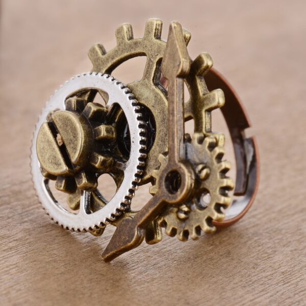 3526063946_1078406402 Wholesale Gothic Steampunk Gear Vintage Ring
