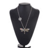 Wholesale Steampunk Dragonfly Gear Type Necklaces