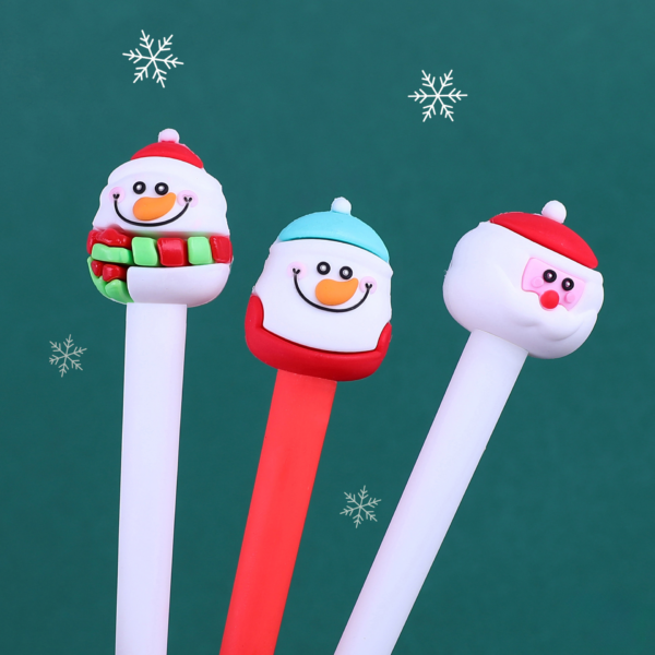 Wholesale Silicone Santa gel pen