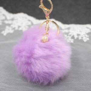 Taro purple / (Gold single plant) imitation rabbit hair -8cm