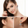Wholesale Rhinestone Ball Alloy Earrings