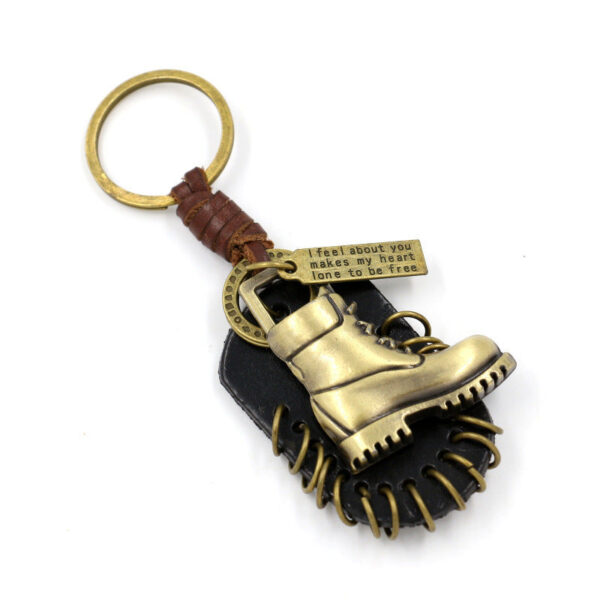 3567706729_1254944432 Wholesale Cowhide National Style Alloy Leather Boots Key Chain