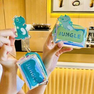 Wholesale PU Dinosaur Storage Coin Key Card