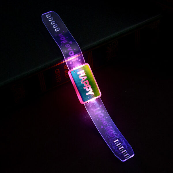 3600918705_1597117361 Wholesale Plastic Luminous Happy Bracelets for Children's Toys