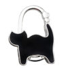 3616693149_1511622647 Wholesale Two-hearted Cat Bag Hanger Folding Table Lady Bag Hook