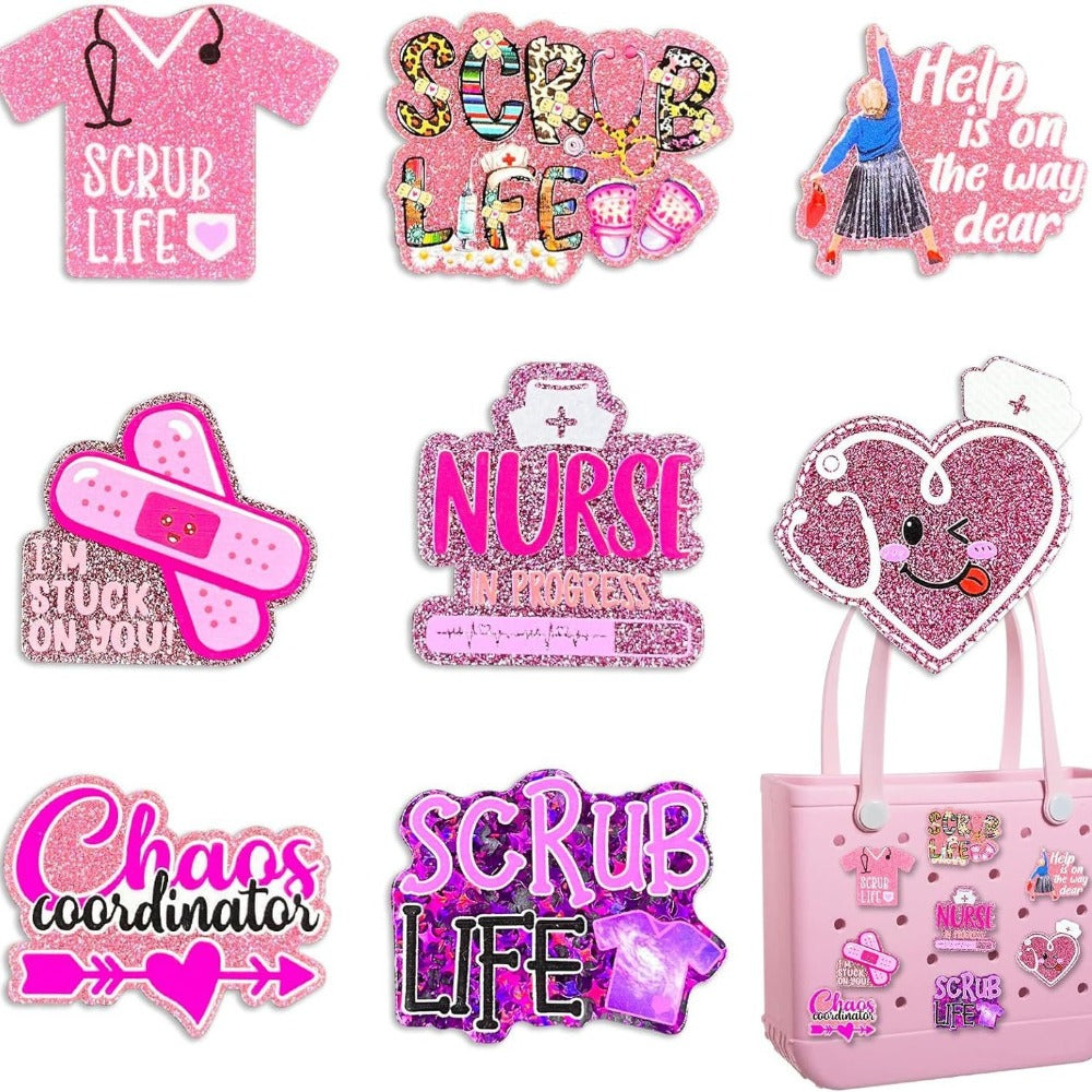 Wholesale Nurse Doctor Acrylic Aessories Patch