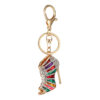 Wholesale High Heels Diamond Keychain