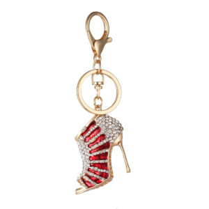 Wholesale High Heels Diamond Keychain