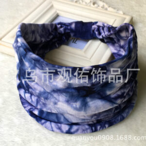 Navy blue tie-dye