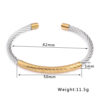 Wholesale Stainless Steel Gold-plated Dual Color Bracelets