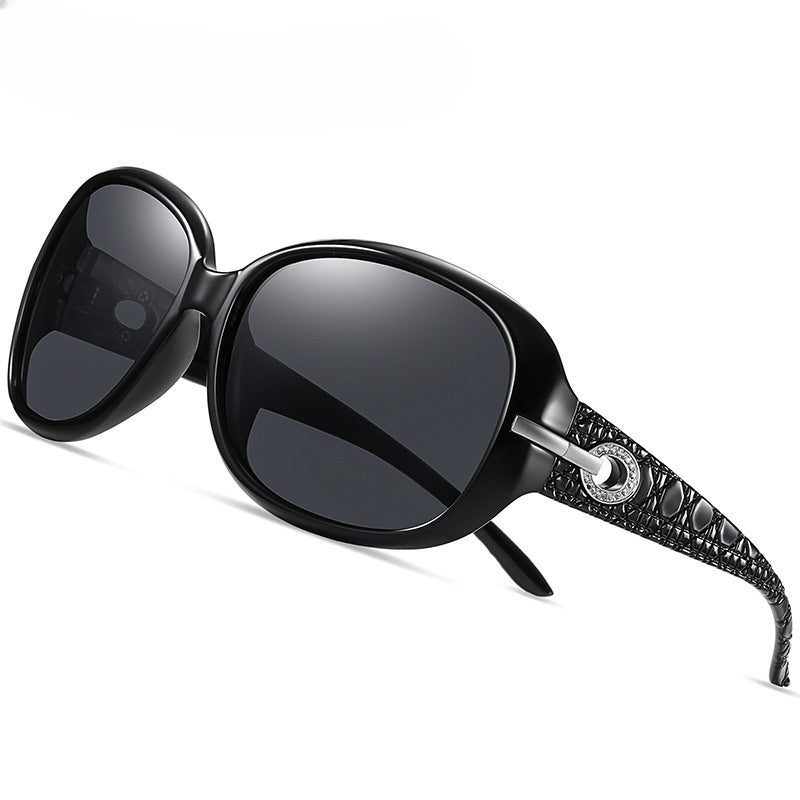 Wholesale Classic Large Frame larized PC Sunglasses