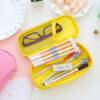 3709038228_1316783156 Wholesale Simple Large Capacity Canvas Pencil Case