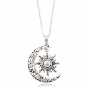 3747205298_1862392485 Wholesale Sun Moon Pendant Alloy Necklaces