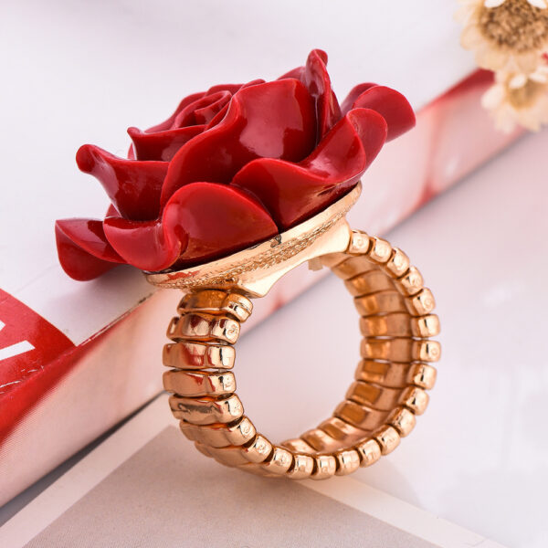 3756927789_1559436380 Wholesale of Red Rose Copper Rings