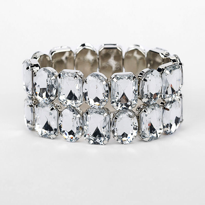 Wholesale Luxury Large Rhinestone Bracelets