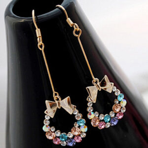 Color earrings a6102