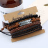 Wholesale Leather Vintage Braided Bracelets