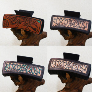 Wholesale Western Style Sunflower Hair Clip Shark Clip