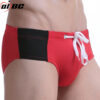 3914303218_1823826777 Wholesale Men's Underwear Briefs Semi-gloss Swim Cloth Body Shaping Medium Stretch Swimwear