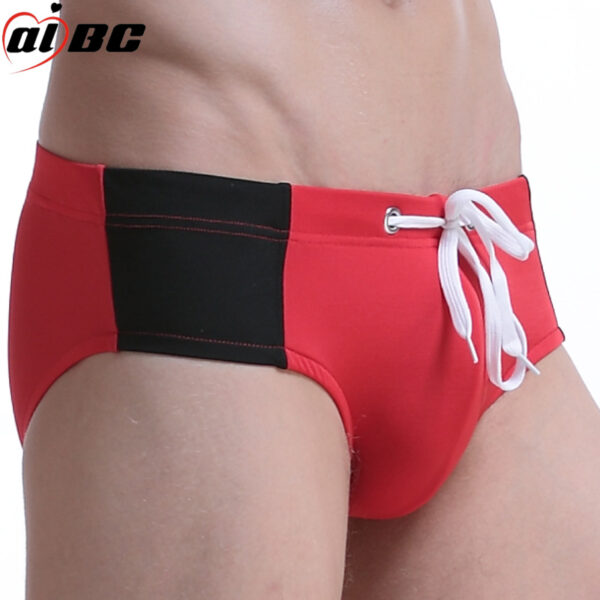 3914303218_1823826777 Wholesale Men's Underwear Briefs Semi-gloss Swim Cloth Body Shaping Medium Stretch Swimwear