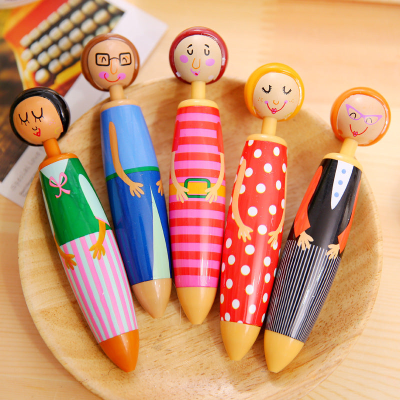 Wholesale Plastic Doll Figurine Cartoon Ballint Pen
