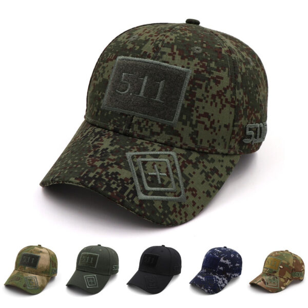 Wholesale Velcro Tactical Camouflage Baseball Cap