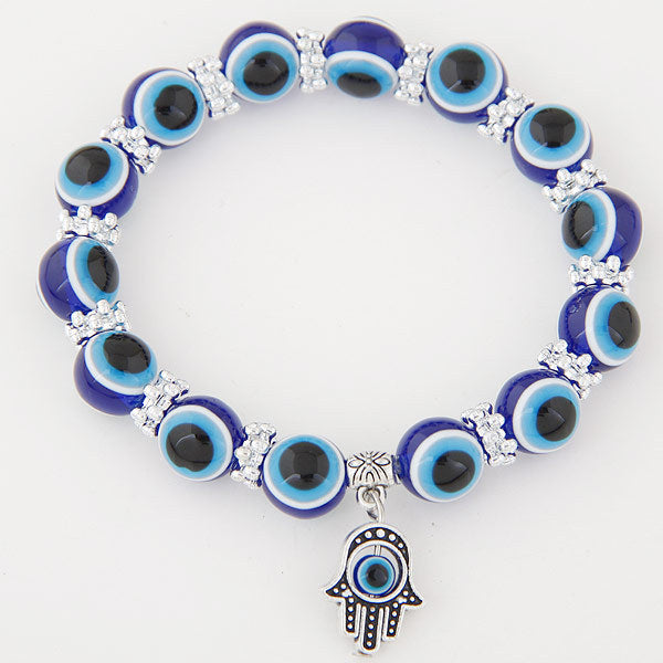 Wholesale Vintage Evil Eye Alloy Bracelet