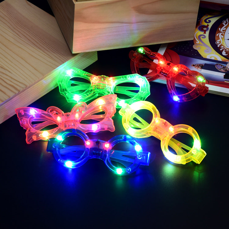Wholesale of Plastic Luminous Glasses and Chilen's Toys