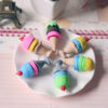 Wholesale TPR Cartoon Cone Ice Cream Eraser