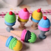 Wholesale TPR Cartoon Cone Ice Cream Eraser