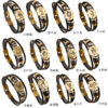 3998528801_2118088041-1 Wholesale Vintage 12 Zodiac Cowhide Multi-layer Bracelets