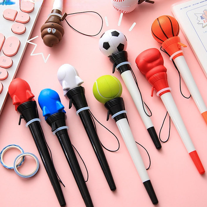 Wholesale Decompression Ejection Boxing Plastic Ballint Pen