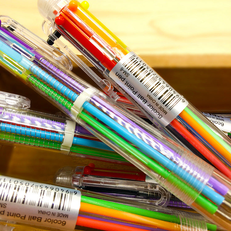 Wholesale Cartoon Multicolor Plastic Ballint Pen