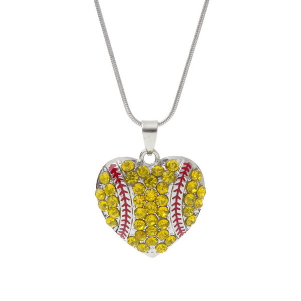 4006114375_1867448608 Wholesale Basketball Baseball Softball Pendant Multicolor Alloy Necklaces