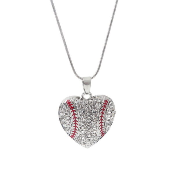 4006117249_1867448608 Wholesale Basketball Baseball Softball Pendant Multicolor Alloy Necklaces