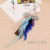 Wholesale Dream Catcher Gossip Feather Opal Tassel Bag Keychains