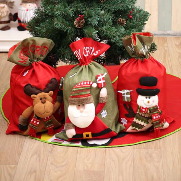 4104368039_826251901-1 Wholesale Large Three-dimensional Linen Christmas Gift Bag