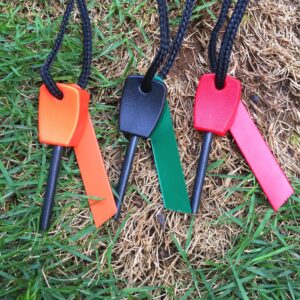 Wholesale Stainless Steel Mini Trumpet Survival Whistle Keychain