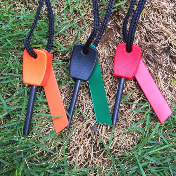 Wholesale Stainless Steel Mini Trumpet Survival Whistle Keychain