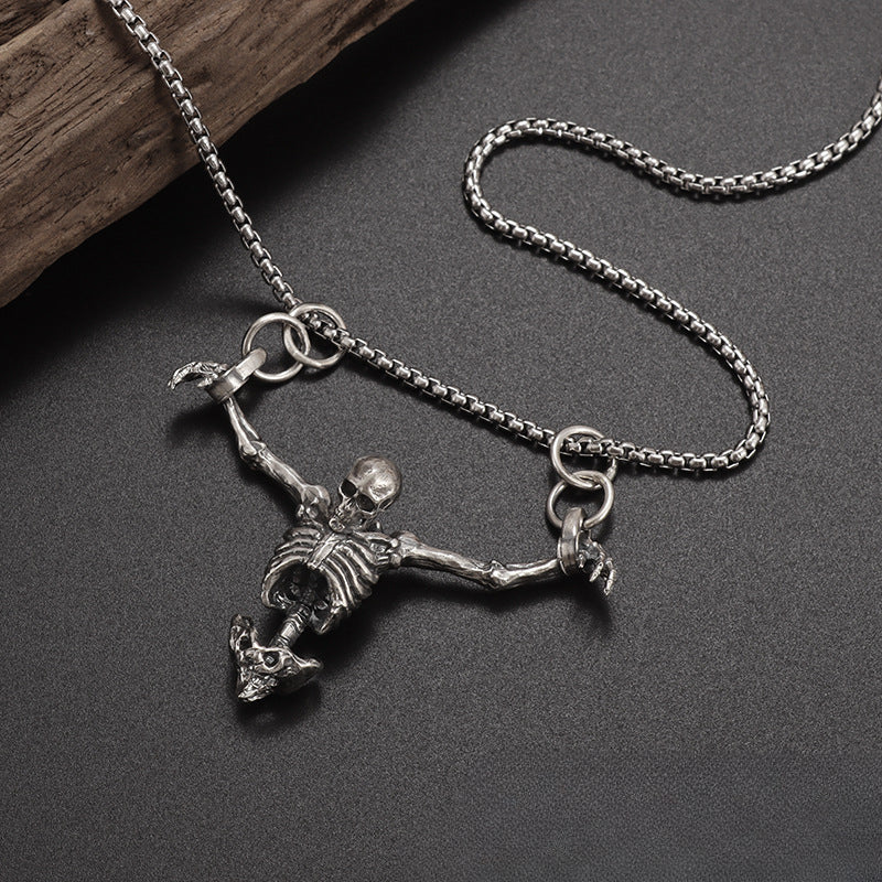 Wholesale Gothic Skull Necklace