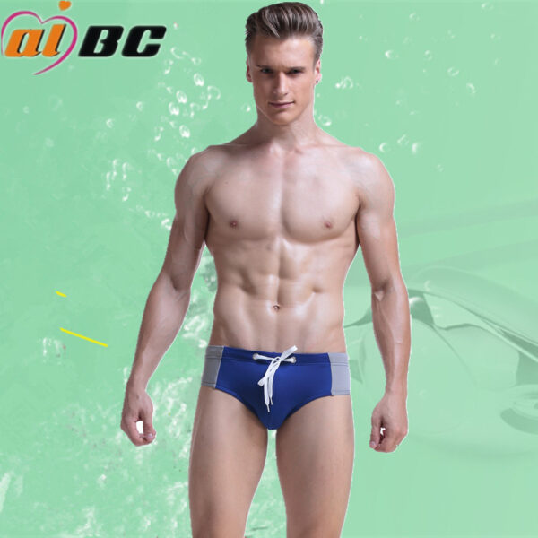 4144079508_1823826777 Wholesale Men's Underwear Briefs Semi-gloss Swim Cloth Body Shaping Medium Stretch Swimwear