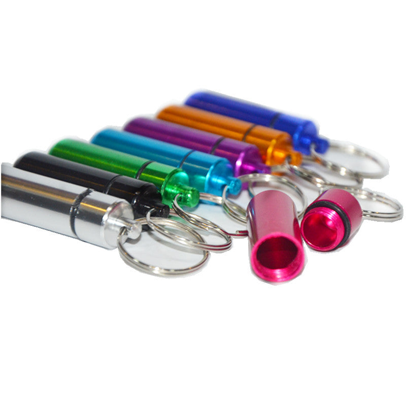 Wholesale Aluminum Alloy Small Medicine Bottle