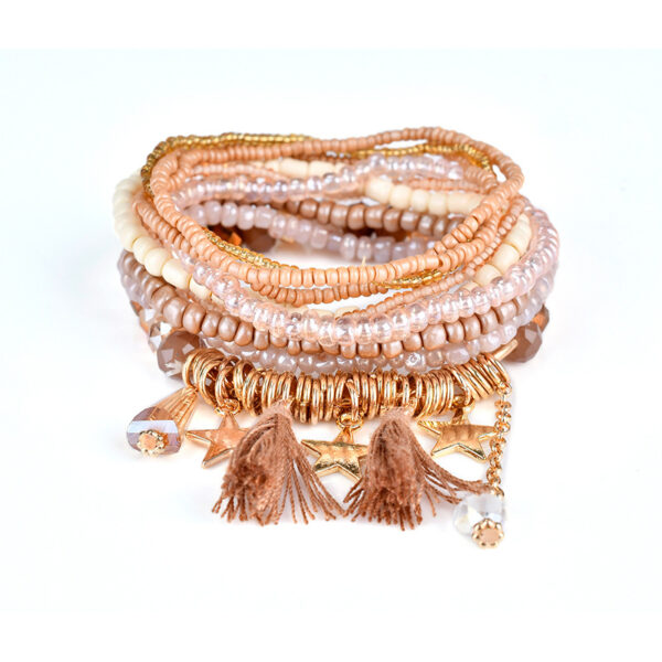 Wholesale Bohemian Star Tassel Bracelet