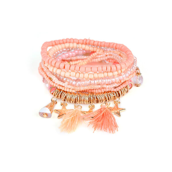 Wholesale Bohemian Star Tassel Bracelet