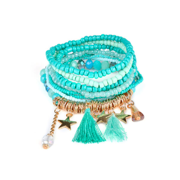 Wholesale Bohemian Star Tassel Bracelet