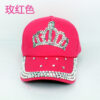 4193061812_341646513 Wholesale Cotton Crown Hot Diamond Baseball Cap